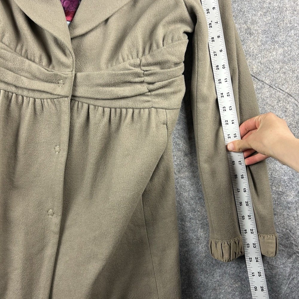 Odd Molly Coat Women's Large (3) Wool Cashmere Blend Anthropologie Cowgirlcore - Picture 10 of 13